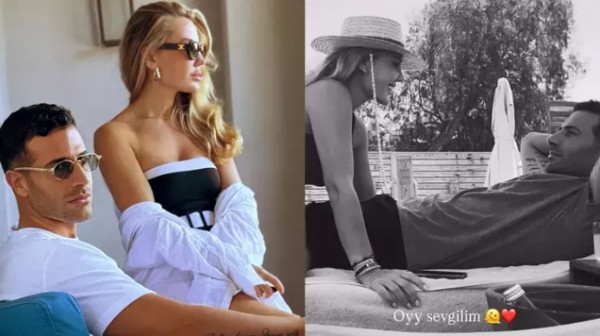 Ünlü çiftten romantik paylaşım!